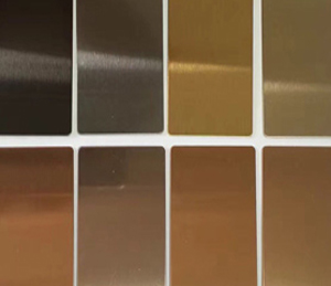 PVD Colour Coated Stainless Steel Sheets