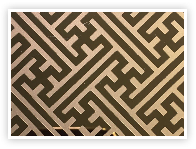 Colour Coated Etched Design SS Design Sheet Exporter