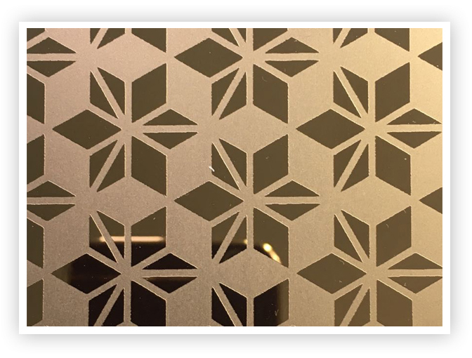 Colour Coated Etched Design SS Design Sheet Exporter