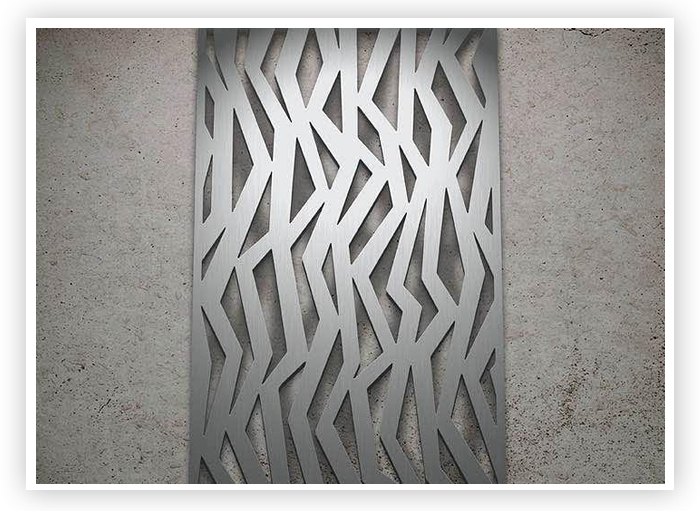 PVD Colour Coated Laser Cut Panels In Stainless Steel Exporter